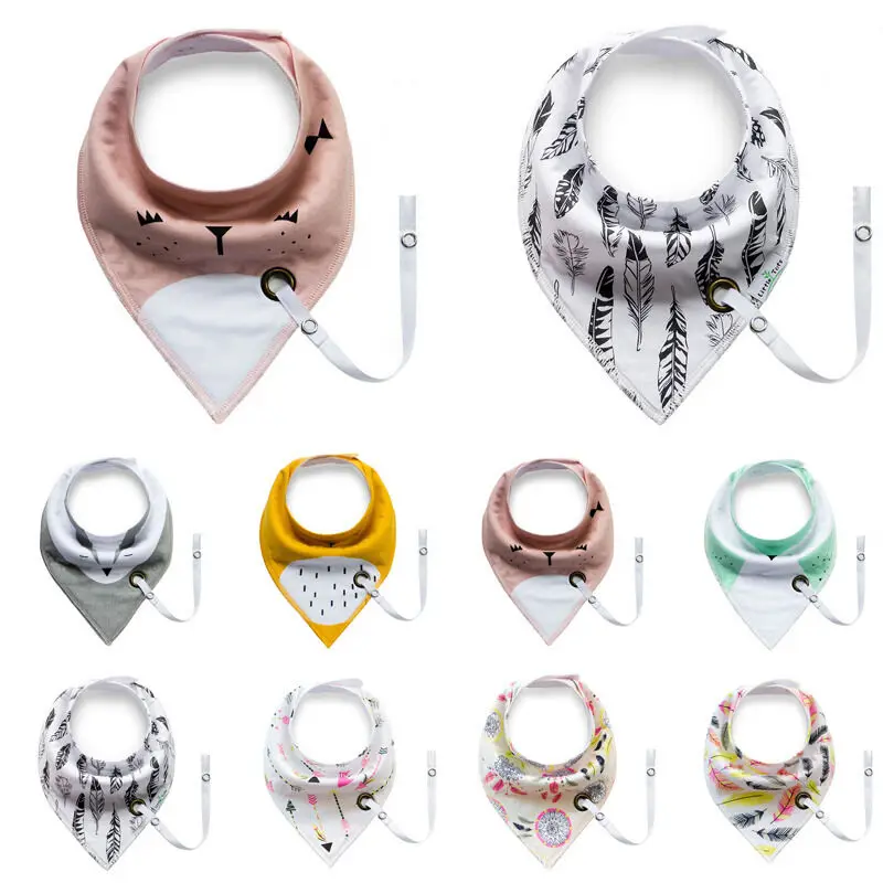 Симпатичное детское Слюна полотенце бандана для мальчиков и девочек нагрудник