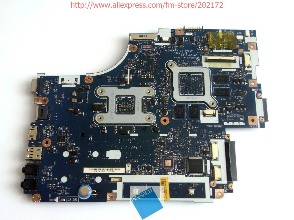 Материнская плата MBWM602001 для acer Aspire 5552G Gateway NV53A Packard Bell TM81 NEW75 LA-5911P