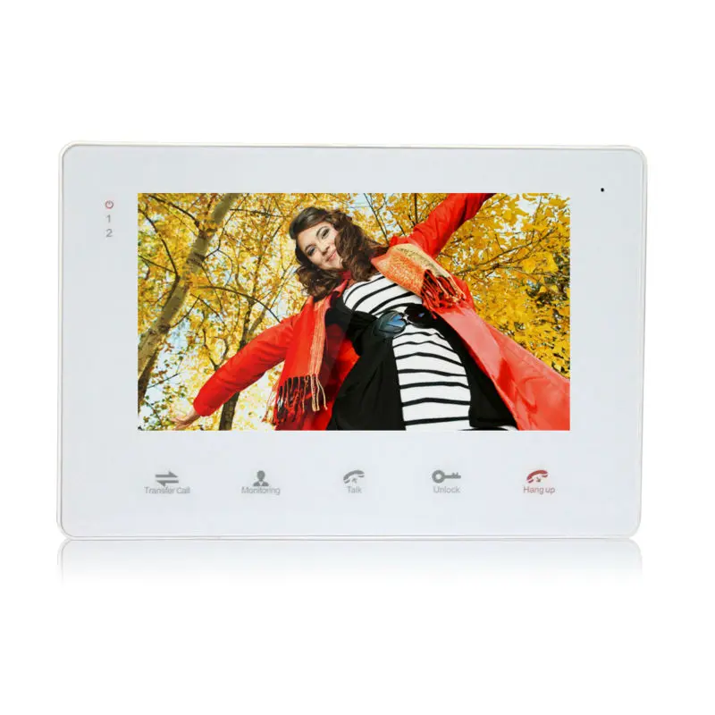 Homefong дешевые 7 дюймов Цвет ЖК дисплей монитор видео дверь домофон Системы Ночное