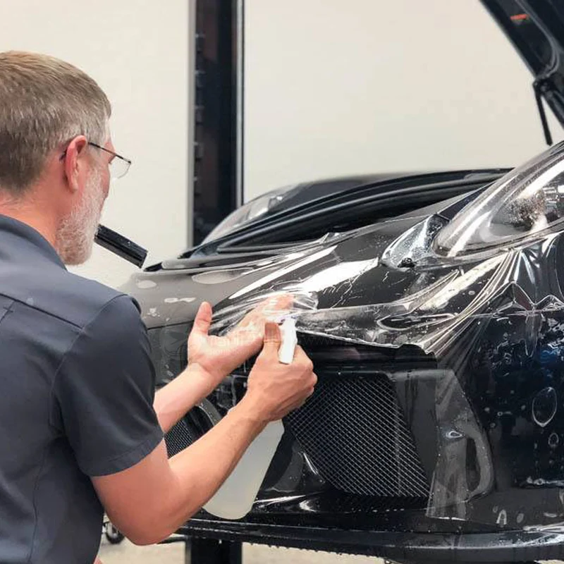 Ice 3 слоями прозрачное покраски автомобилей Защитная пленка для автомобиля