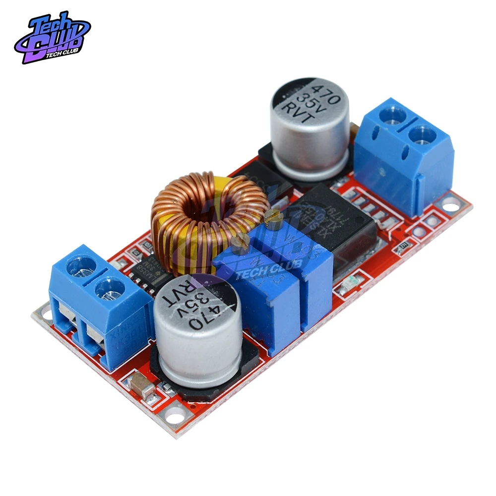 

CC/CV Adjustable Max 5A Step Down Buck Charging Board XL4015 Lithium Battery Charger Converter Module DC-DC 0.8-30V To 5-32V
