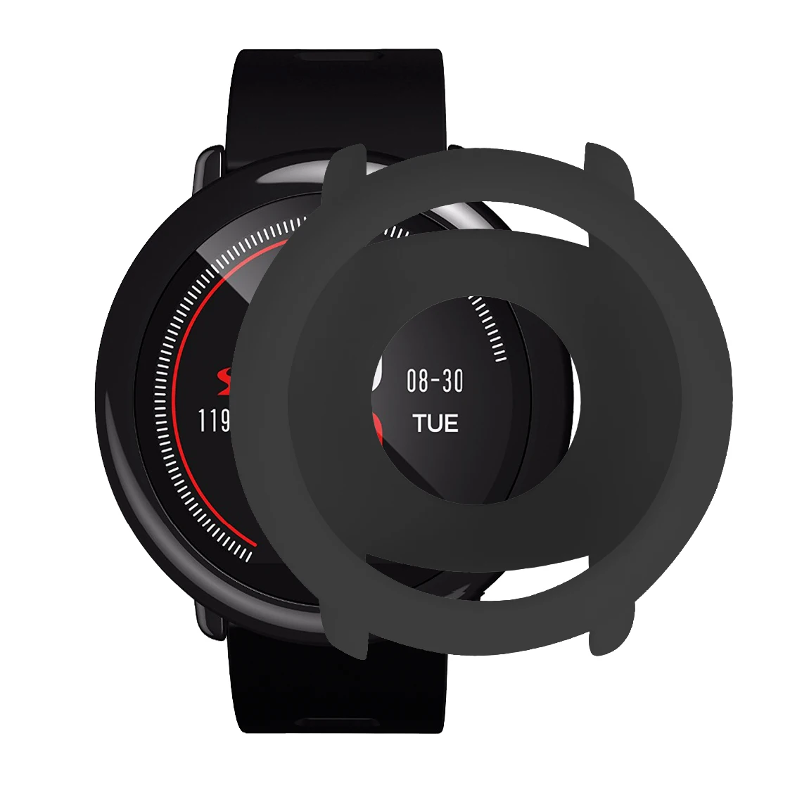 Мягкий Силиконовый протектор для часов чехол рамка для Xiaomi Huami Amazfit Pace Замена красочные спортивные полный защитный чехол рамка