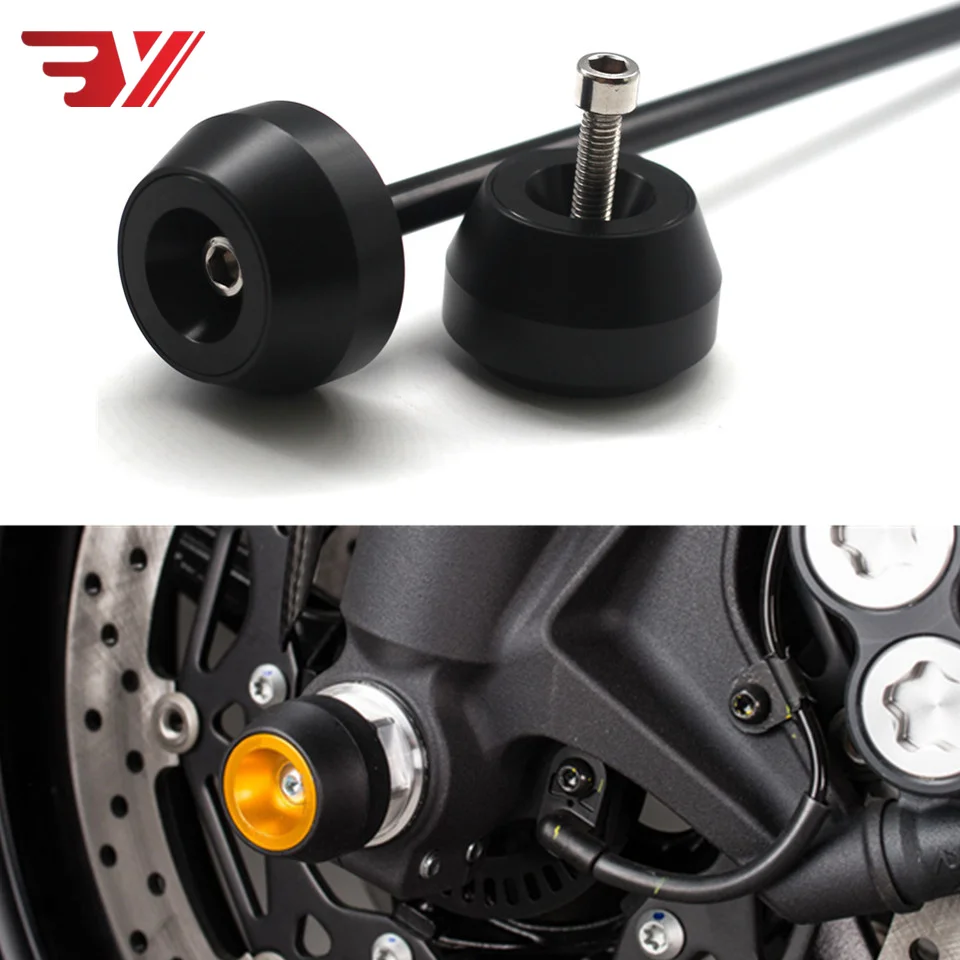 

Для SUZUKI GSR600 GSR 600 2006-2010 CNC модифицированный мотоциклетный противоударный шарик аксессуары защита оси переднего колеса