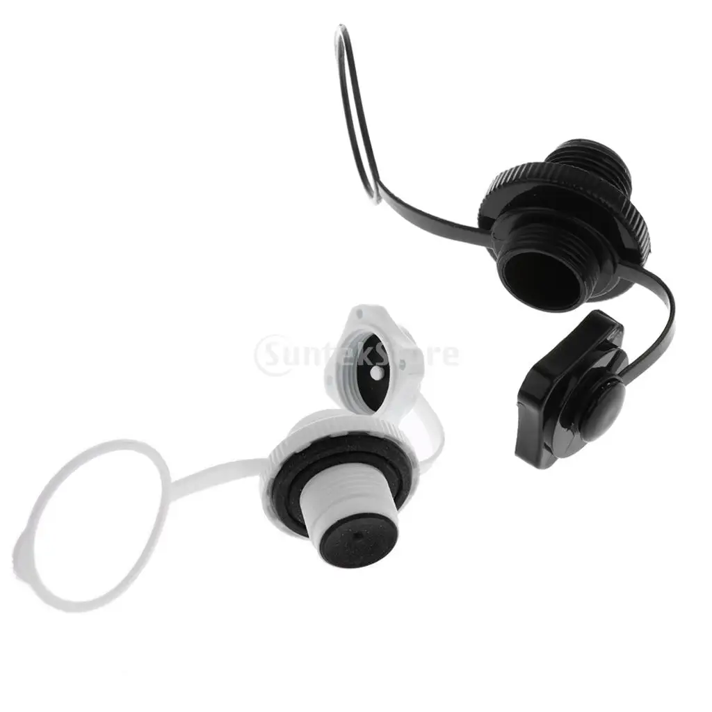 

22mm Plastic Screw Air Valve Caps Air Nozzle for Inflatable Boat Kayak Pool Raft Canoe