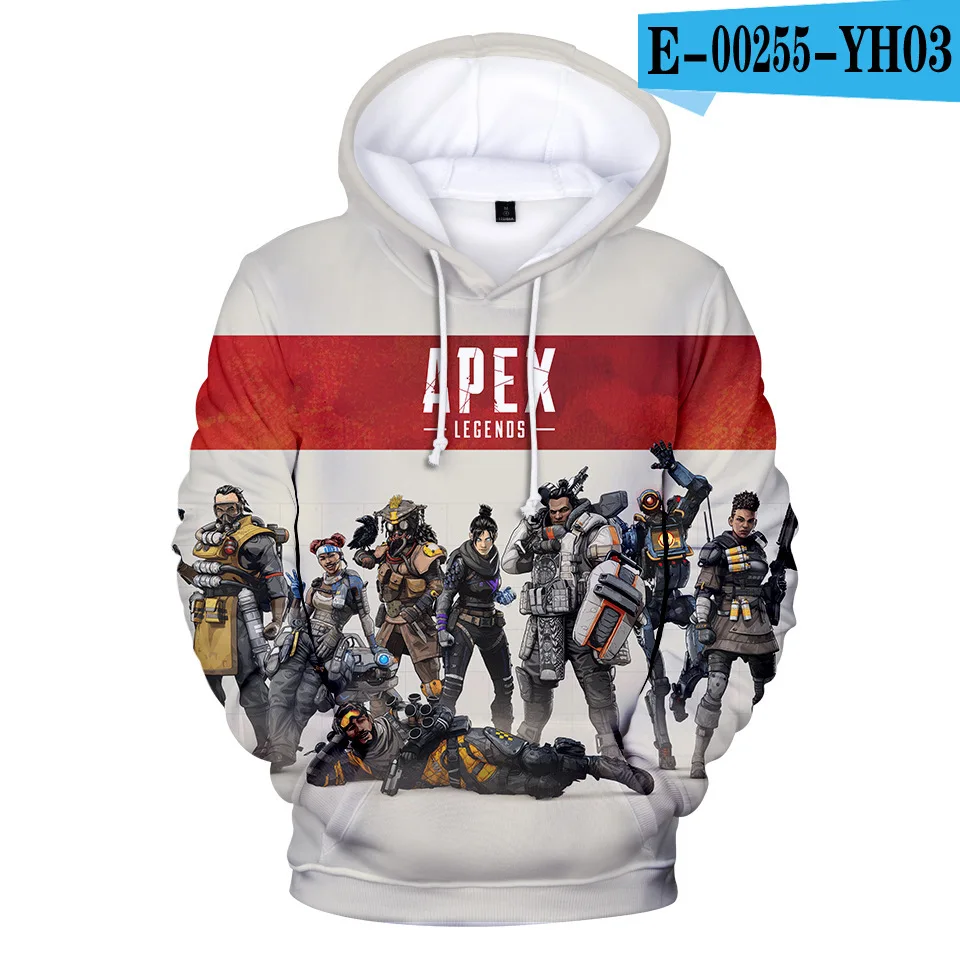 Лидер продаж толстовка с капюшоном в стиле игры APEX LEGENDS одежда для девочек