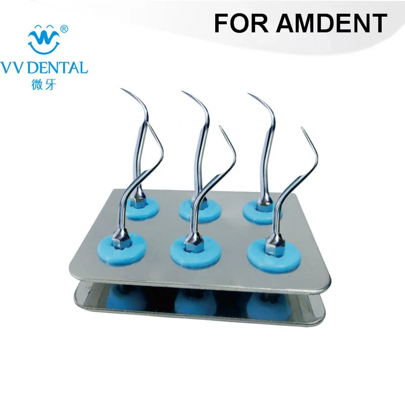 

2 PCS ASKS DENTAL AMDENT Scaler Standard Kit Sliver FOR TEETH SCALLING AND TEETH TREATMENT WITH #37 AND #39 AMDENT TIPS