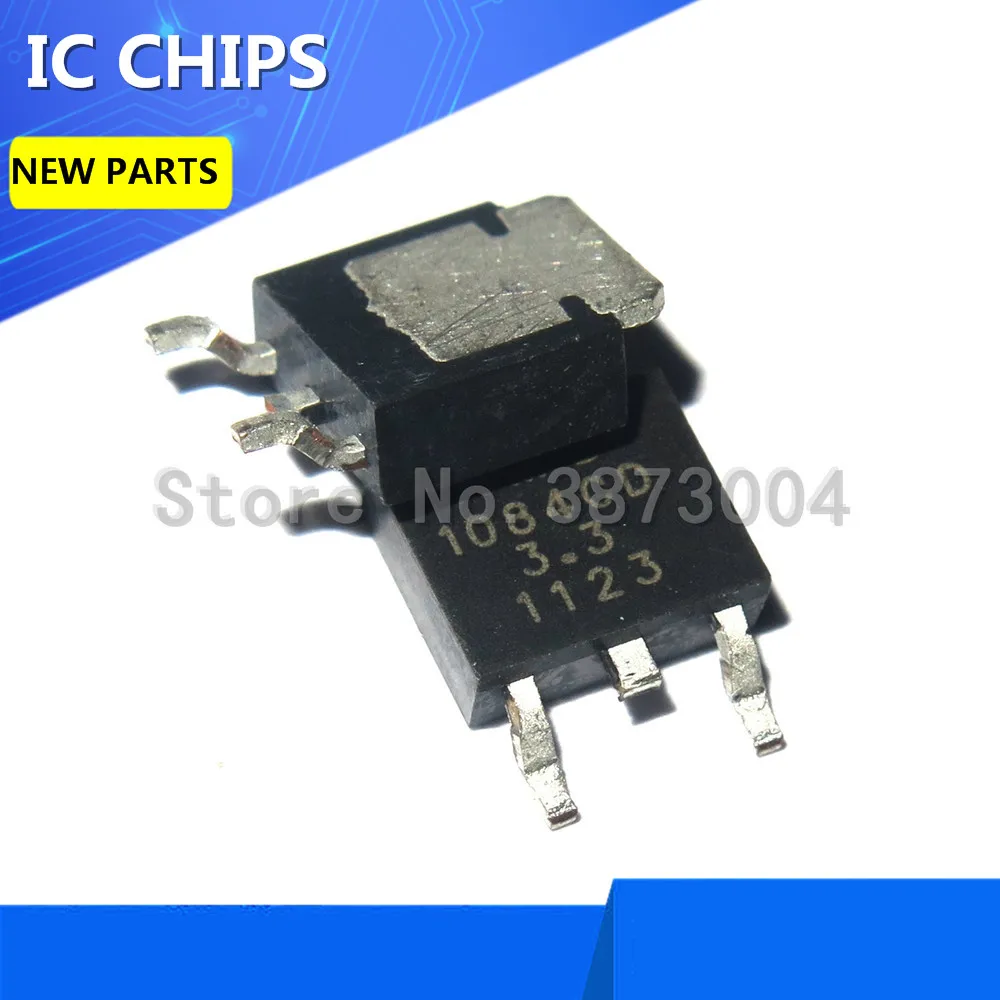 10 шт. AMS1084CD 3.3 TO252Electronic Компоненты новые и оригинальные интегральные