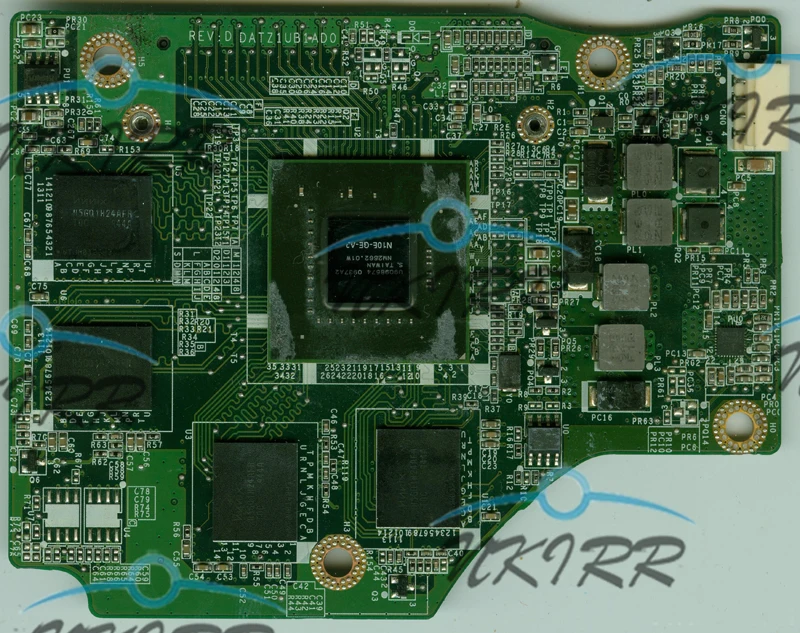 

Видеокарта DATZ1UB1AD0 Rev D 34TZ1YB00E0 GTS250M N10E-GE-A2 DDR3 1GB графика VGA для Toshiba Qosmio X500 X505