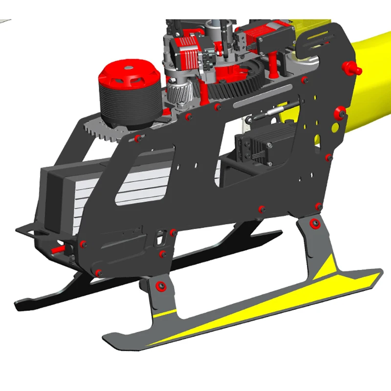 

ALZRC - Devil 505 FAST Carbon Fiber Landing Skid Set