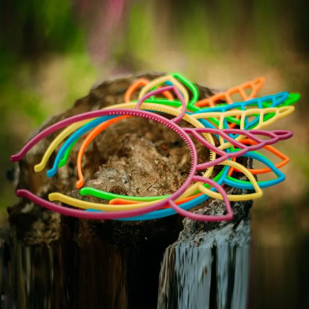 6 шт. детские пластиковые повязки на голову с кошачьими ушками | Аксессуары для