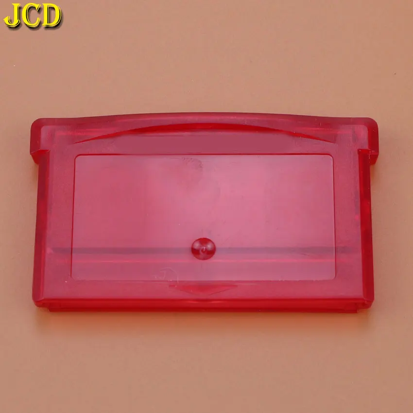 JCD 1 шт. для Gameboy Advance GBA пустой игровой картридж Корпус чехол карта коробка для GBA SP GBM NDSL NDS чехол для игровой карты - Цвет: Red