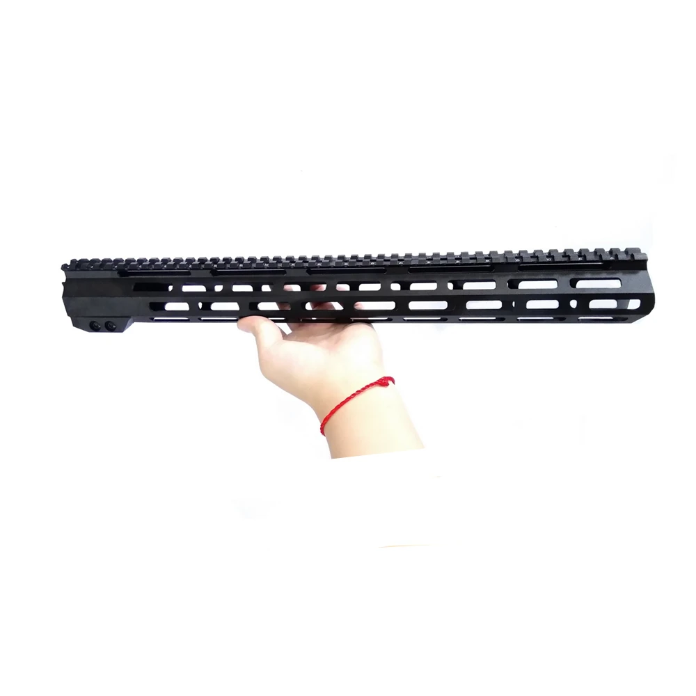 AR15 M-Lok Mlok " 9" 1" 12" 13," 15" 1" 19" тонкий свободный поплавок M-LOK рукоятка винтовка прицел крепление со стальной гайкой