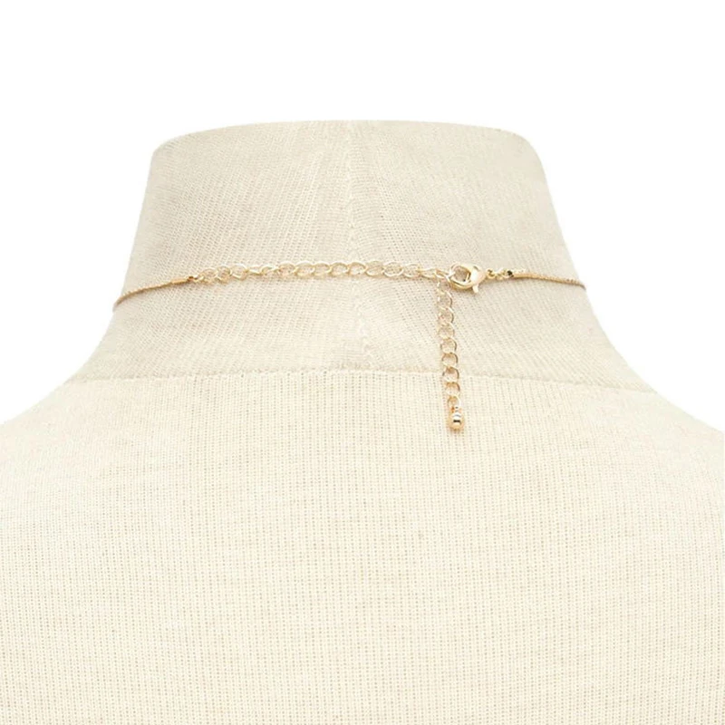 Miage Boho Металл Луна подвеска ключицы цепи колье Цепочки и ожерелья в богемном