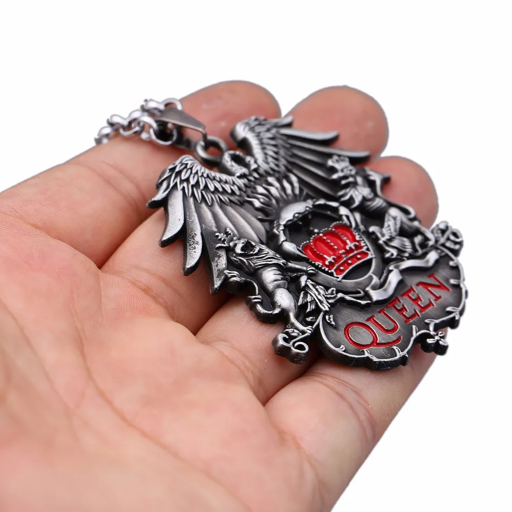 HSIC британская рок группа Qu ожерелья металлическая подвеска дружба чокер