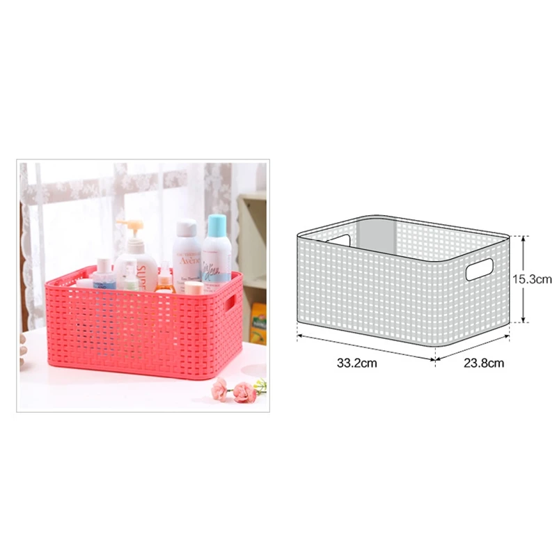 Складная пластиковая корзина для хранения игрушек коробка различных