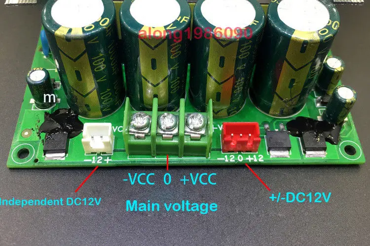 GZLOZONE 2000W 200V 240V TO DC +/ 80V LLC усилитель импульсный источник питания|Усилители