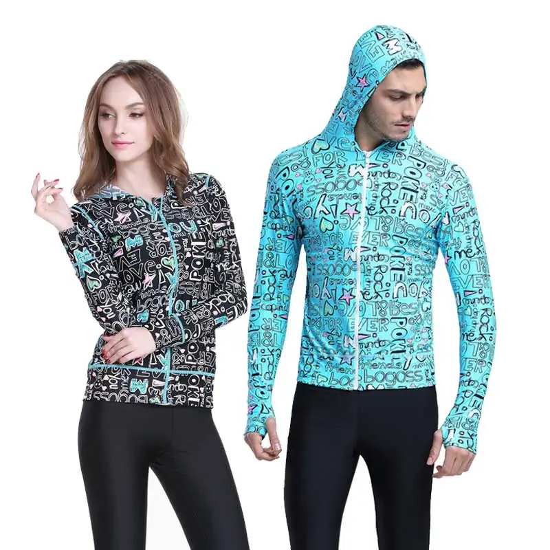 Спортивная куртка с капюшоном и принтом для мужчин женщин быстросохнущая