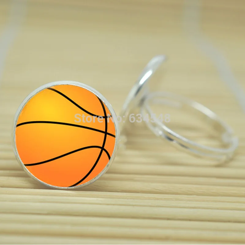 1 шт. Баскетбольного кольца Спорт ювелирные изделия из стекла Кабошон
