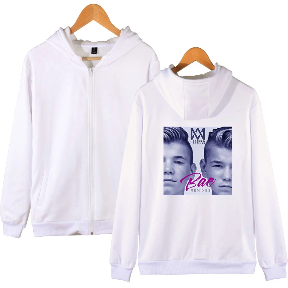 Толстовка с капюшоном Маркус и Мартинус женские повседневные толстовки на