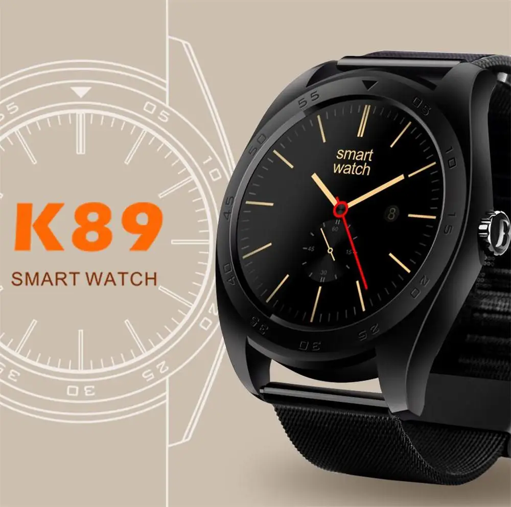 Смарт часы Timethinker K89 с Bluetooth для мужчин и женщин умные браслет монитор сердечного