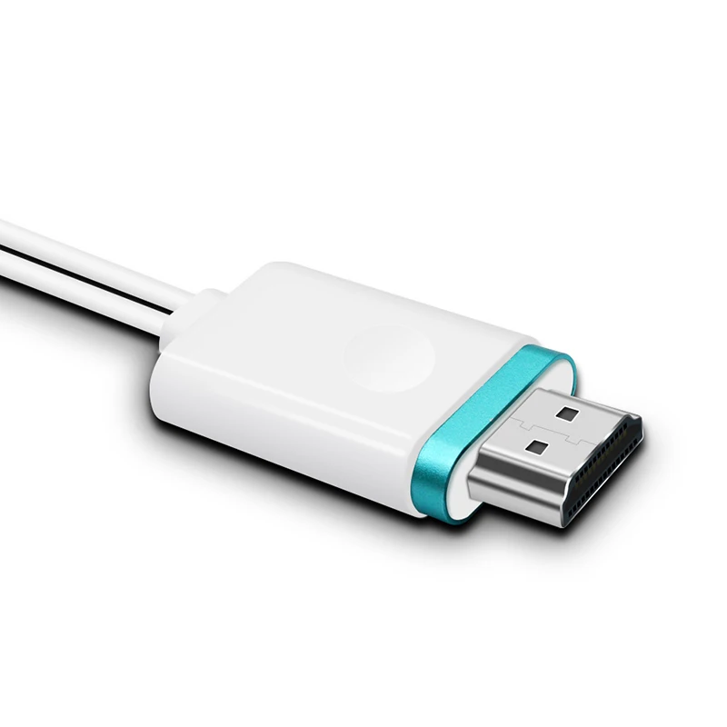 Mirascreen LD8X ТВ адаптер 2 м 8pin tv Stick 4G 1080 P Full HD HMDI ключ поддержка Miracast Airplay DLNA Play для