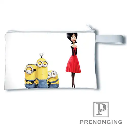 Custom Minions (2) Кошелек для монет с принтом сменный кошелек на молнии нулевой сумочки