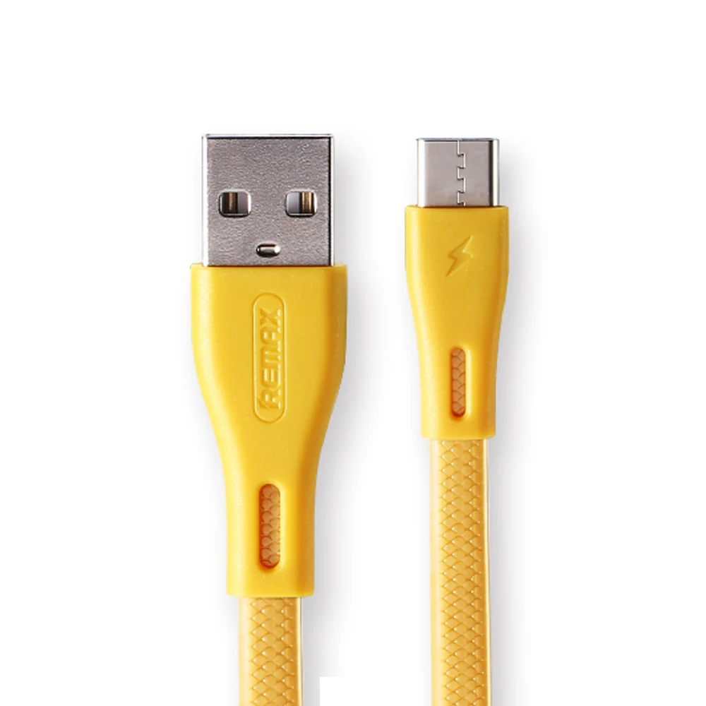 REMAX 2.1A кабель для быстрой зарядки USB C передачи данных type TPE 1 м Xiaomi 4C/Macbook/Nexus