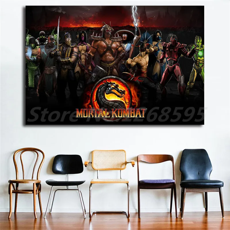 Mortal Kombat Armageddon обои HD холст картина печать гостиная домашний декор Современное