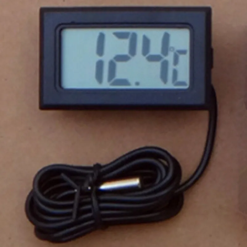 Домашние кухонные Термометры с цифровым ЖК дисплеем метеостанция уличный