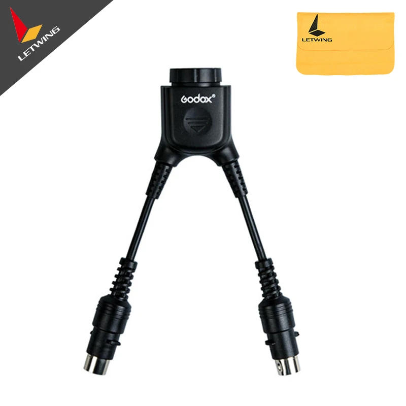 Godox DB 02 два в одном кабель Y адаптер для PROPAC Power Pack PB960 AD360 AD180|godox speedlite|godox nikongodox flash |