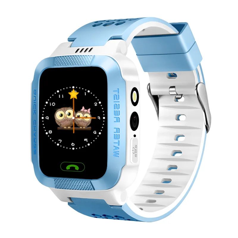 

Touch Screen Smart Real-time Tracker Location SOS Call Remote Monitor Camera Flashlight Watch Wristwatch for Kids Child Pk Q90