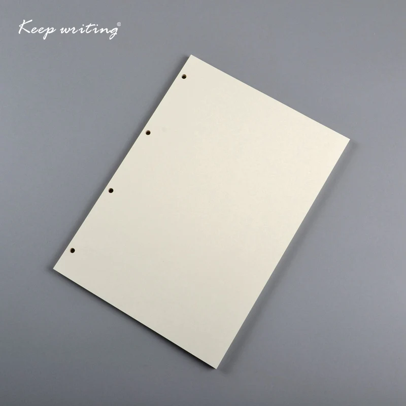 Заполняющая бумага A4 с 4 отверстиями Органайзер внутренняя s образные страницы