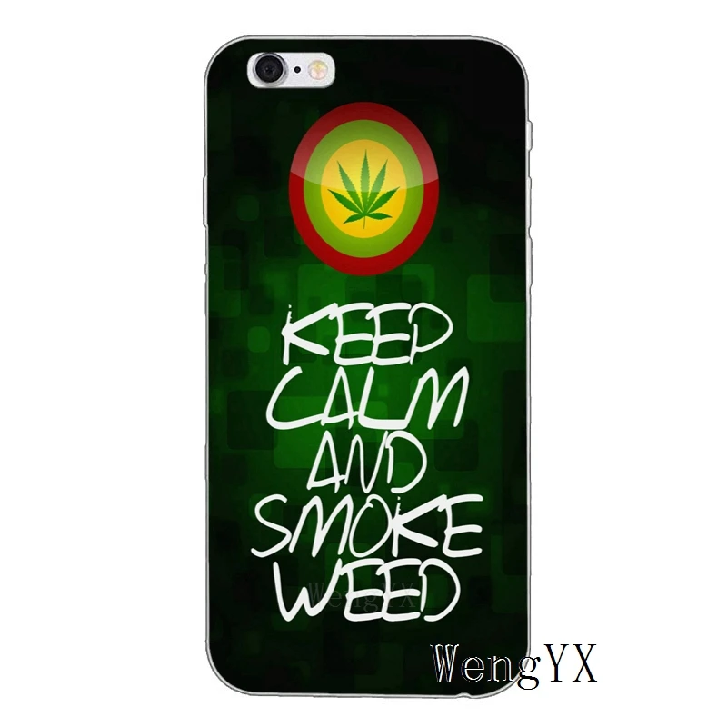 Курение травы женщина для iPhone X XR XS Max 8 7 plus 6s 6 plus SE 5S 5c 5 4S 4 iPod Touch чехол мягкий чехол для телефона - Цвет: Weed-Smoking-A-11