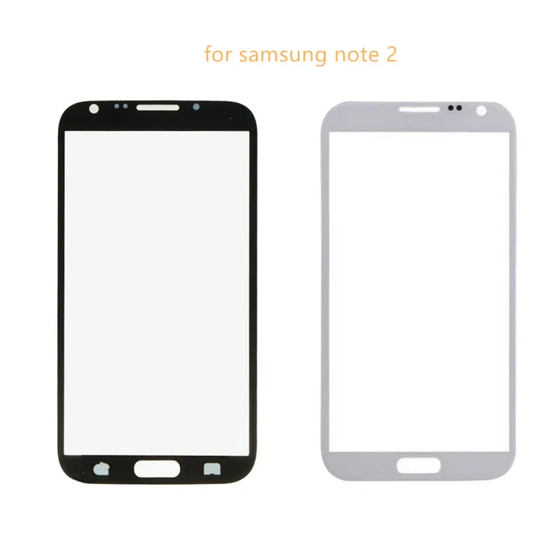 Запасные части для переднего стекла объектива экрана Samsung Galaxy Note 2 3 4 Сменное