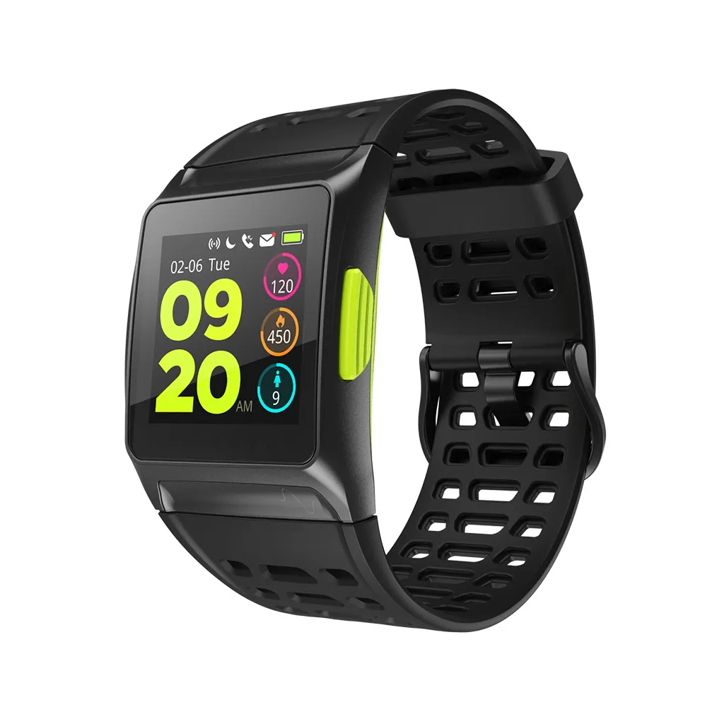Makibes BR1 gps Спортивные Наручные Часы Bluetooth 4,2 IP67 Водонепроницаемый ips цветной экран динамического сердечного ритма трекер Strava Смарт-часы