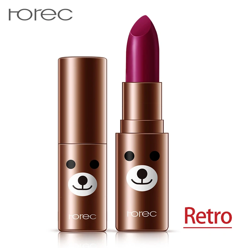 ROREC, сексуальная, 5 цветов, стойкая, водостойкая, ультра матовая, жидкая губная помада с увлажняющим действием, бархатная помада, блеск для губ, макияж - Цвет: Retro