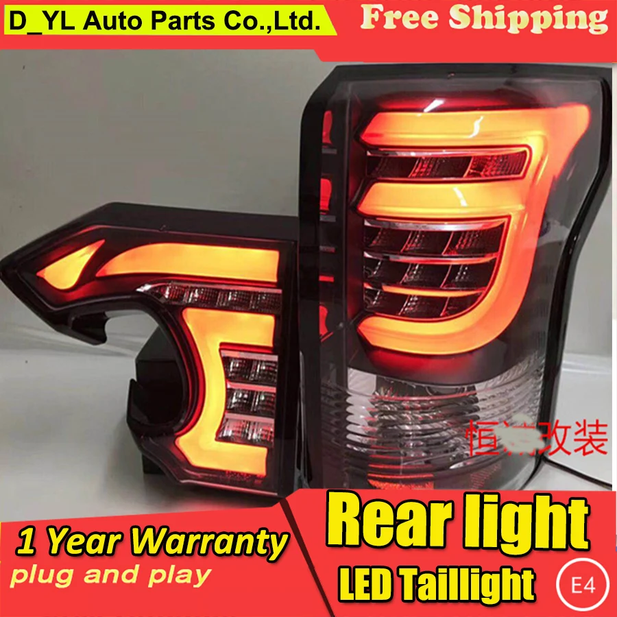 Автостайлинг для Ford F150 Raptor 2015 2017 американские задние фонари vertion светодиодный ные