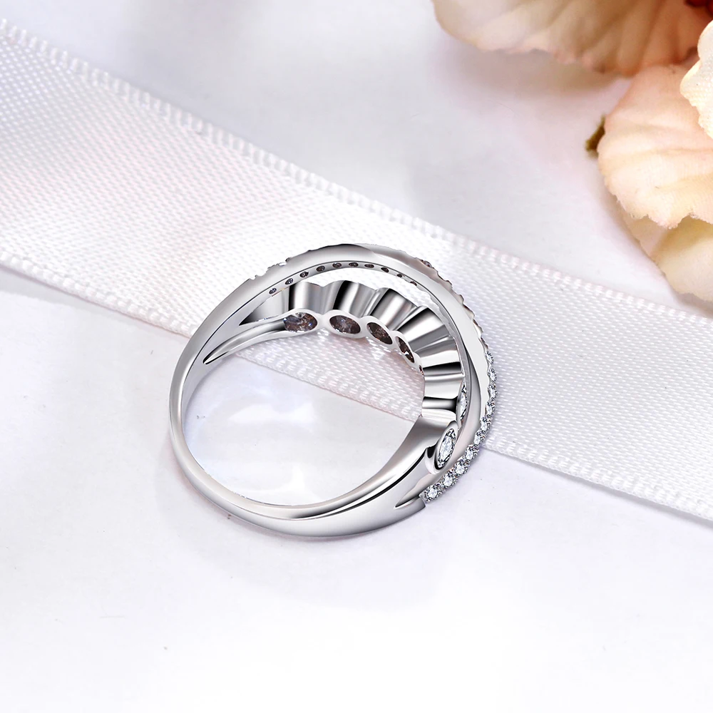 Новое поступление изящное кольцо простого дизайна подарочное ювелирное изделие