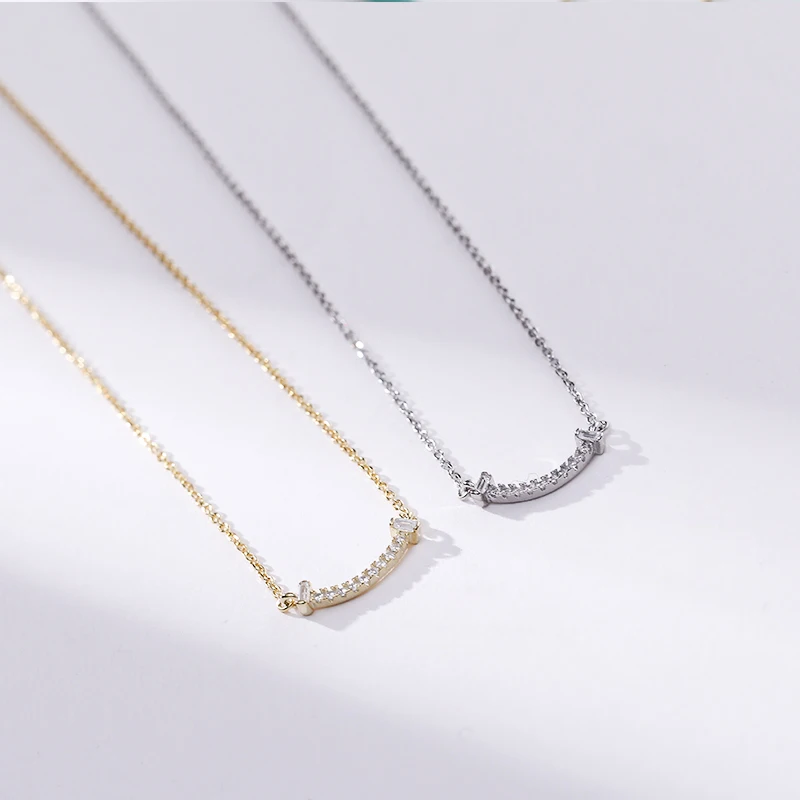 Chocker Necklace 925 Sterling Silver Jewelry For Women Woman 2019 With Rhinestones Golden | Украшения и аксессуары