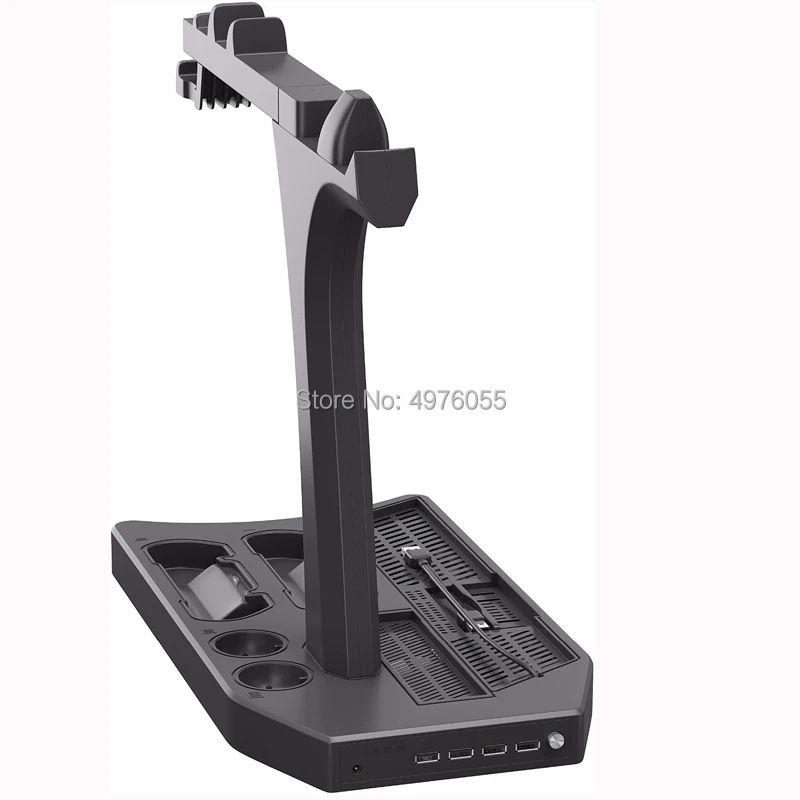 PSVR PS4 Pro Slim зарядки стойка-витрина для демонстрации для PS4 Playstation VR 4 вертикальная подставка, вентилятор, охладитель, контроллер Зарядное устройство концентратора