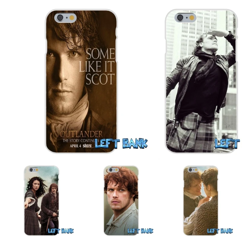 Мягкий силиконовый прозрачный чехол из ТПУ для iPhone 4 4S 5 5S 5C SE 6 6S 7 Plus Jamie Fraser Outlander