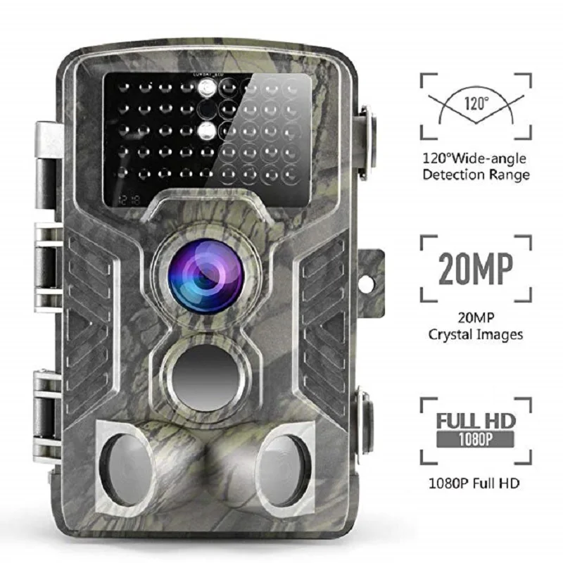 Suntekcam 20MP HC800A фотовспышка охотничья камера IP65 водонепроницаемая камера ночного видения Дикая камера s фотовспышка 850nm инфракрасная камера слежения