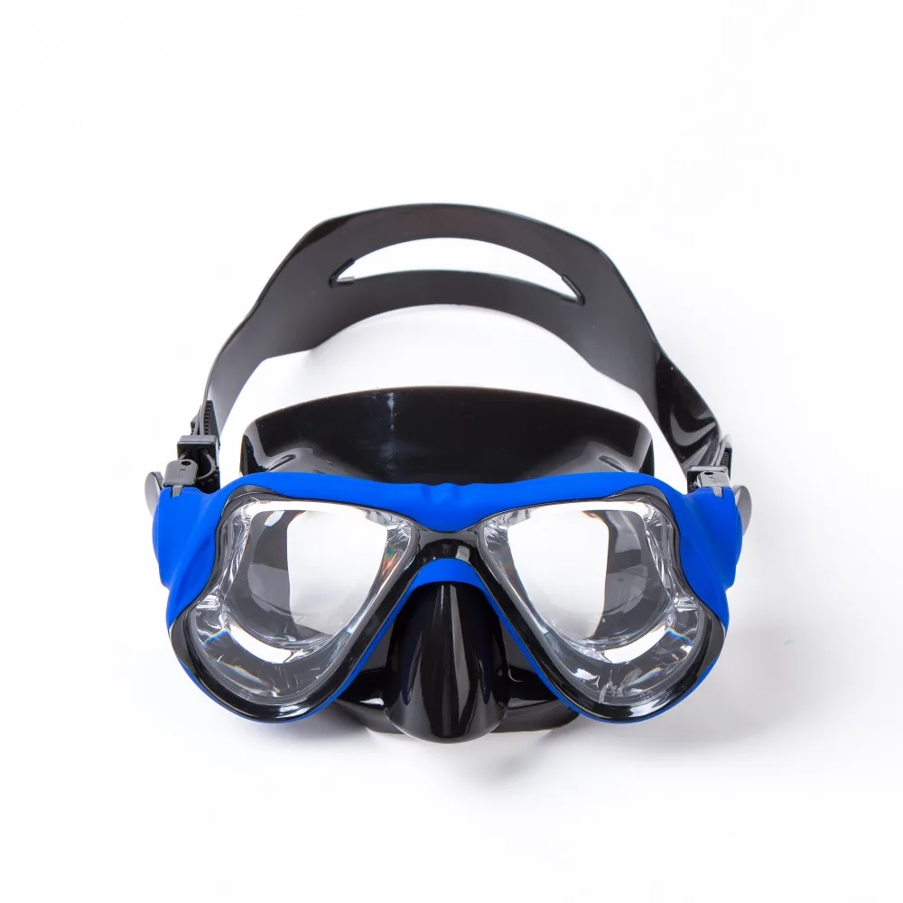 Высококачественная силиконовая маска с очками для плавания, профессиональная маска из закаленного стекла для подводного плавания, маска для близорукости, маски для дайвинга, линзы по рецепту