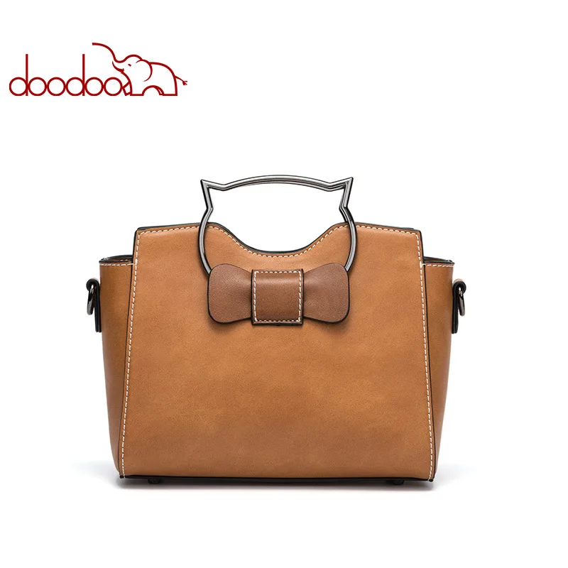 DOODOO Брендовая женская сумка-тоут сумка через плечо дамские сумки из