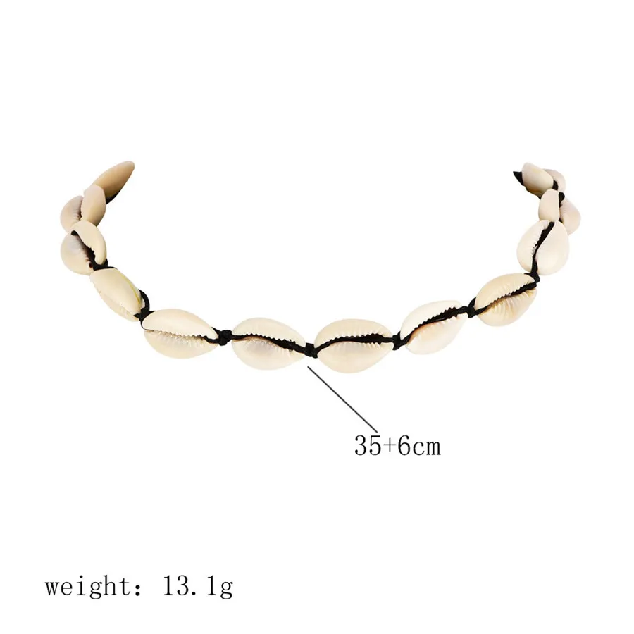 Sea Shell Колье Цепочки и ожерелья Для женщин Природные оболочки Collor чокер простой