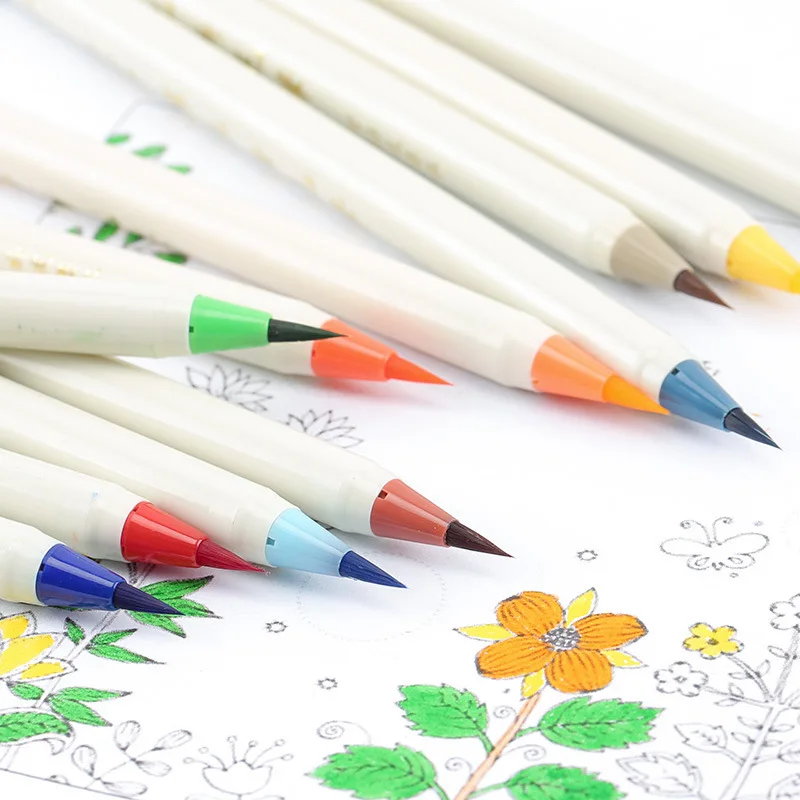 Мягкая каллиграфическая кисть 1 шт. акварельные маркеры художественные манга