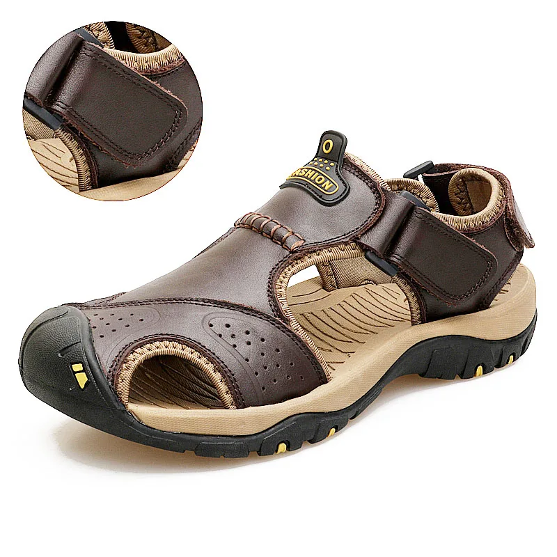 2018 New Rome Men's Sandals Summer Closed Toe Shoes Fashion Casual For Outdoor Hiking Beach 88 LT88 | Обувь
