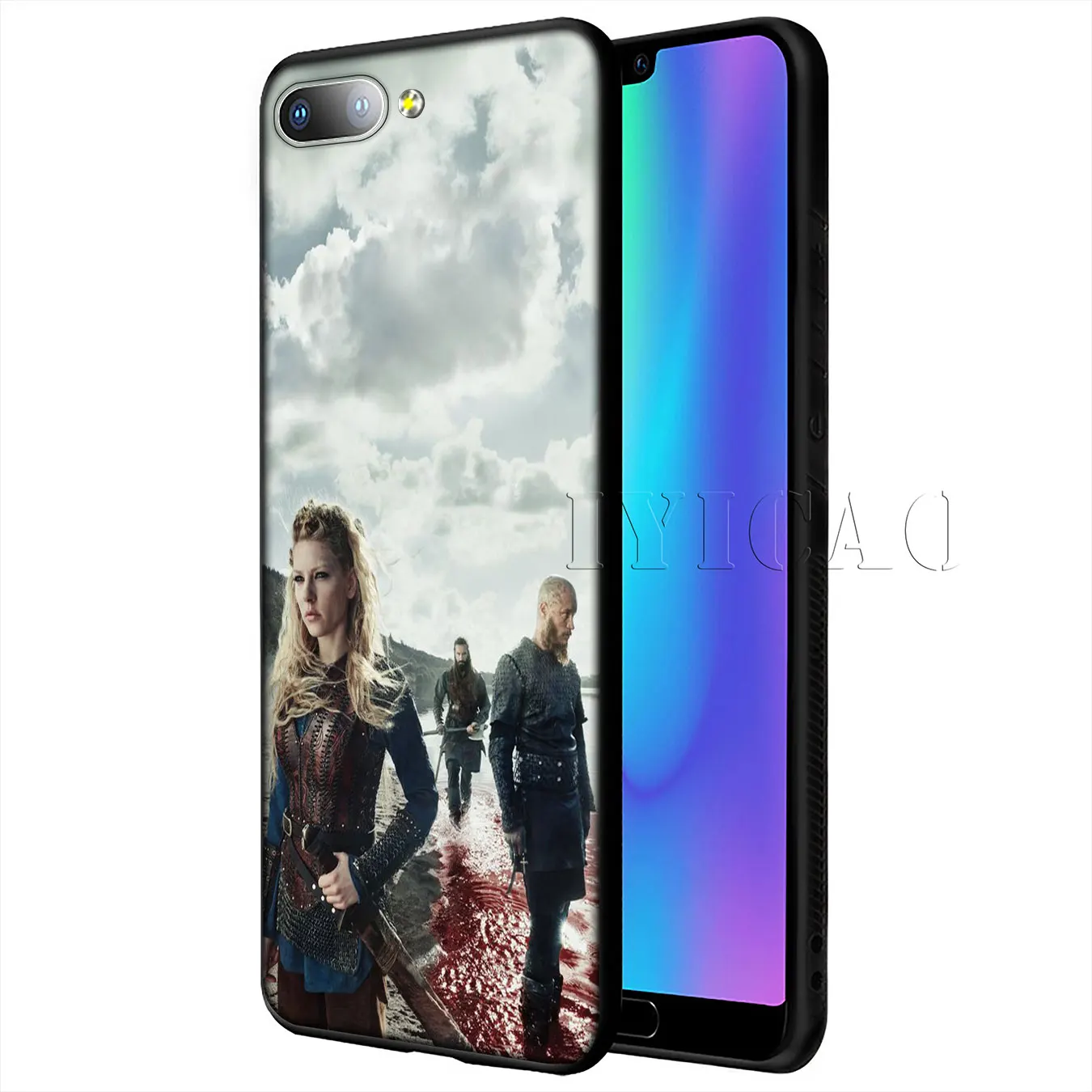 IYICAO Vikings TV Soft Silicone Phone Case for Huawei Y9 Y7 Y6 Prime 2019 Cover Honor 20 8C 8X 8 9 9X 10 Lite 7C 7X 7A Pro |