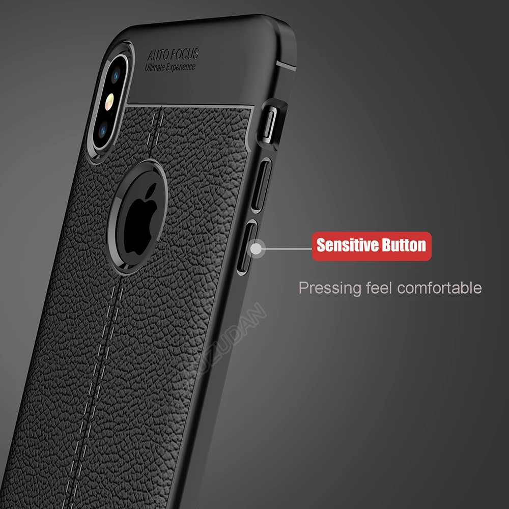 Чехол для iPhone X XS XSMAX XR чехол силиконовый бампер матовый рисунок личи мягкая