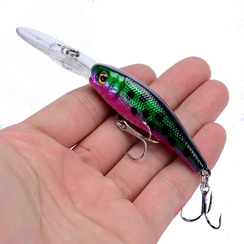 Рыболовная Приманка Minnow Expert 7 шт./лот 10 см/8 г приманка для плавания жесткая окуня